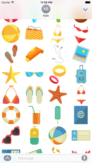 Beach for Stickers(圖3)-速報App