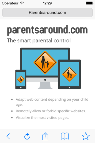 Safe Browser - Parentsaround screenshot 2