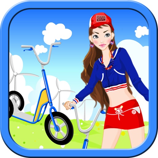 Sporty Style Dress Up Icon