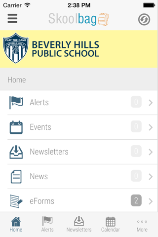 Beverly Hills Public School - Skoolbag screenshot 2