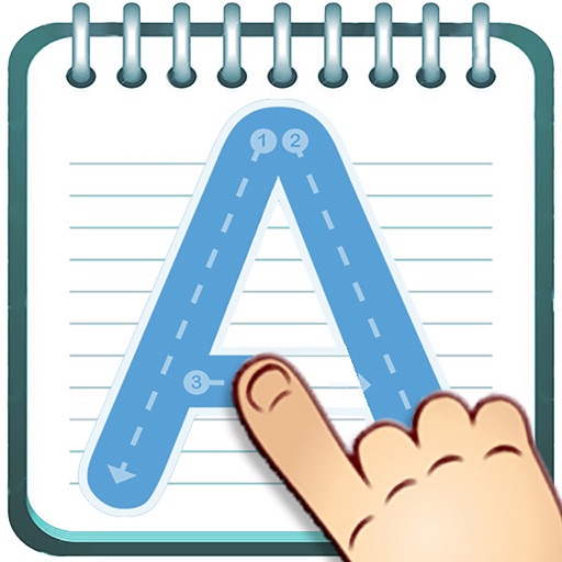 Alphabet writing game iOS App