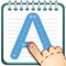 Alphabet writing game
