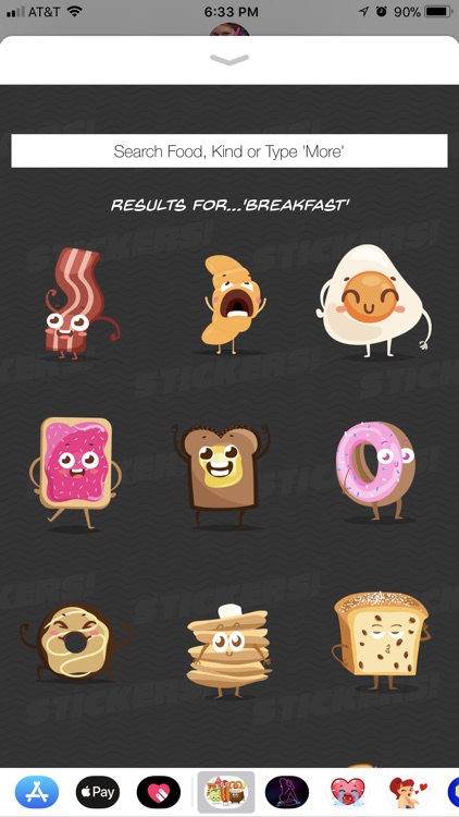 200 Animated Food Stickers