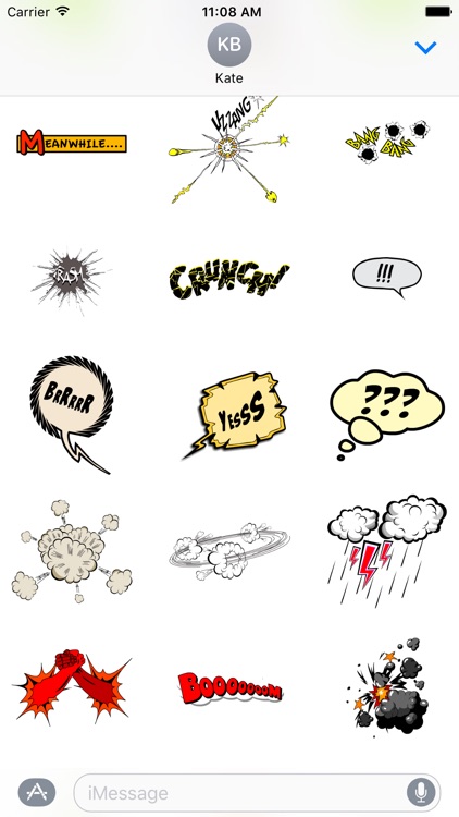 Comic Stickers screenshot-4