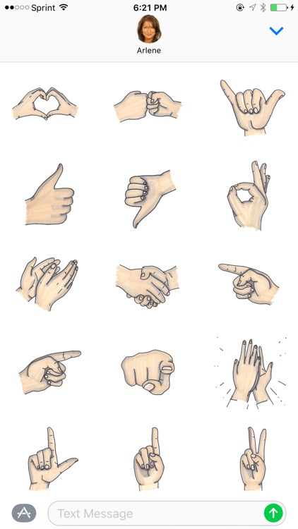 Hand Gestures - Beautifully drawn signs & signals