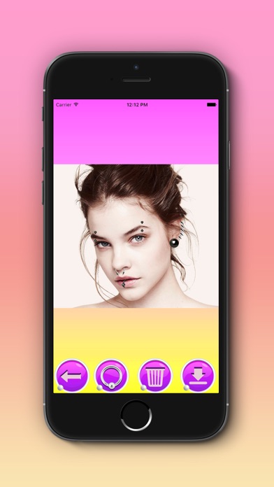 How to cancel & delete Piercing Photo - Free Body Piercing Booth from iphone & ipad 1