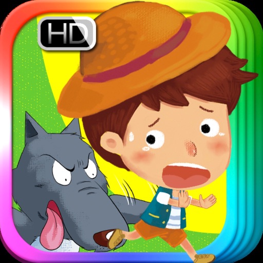 The Boy Who Cried Wolf Interactive book iBigToy iOS App