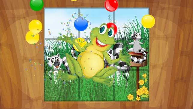 Wild animals kids puzzle games(圖5)-速報App