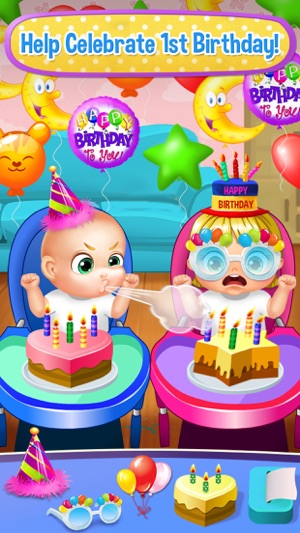 Baby Twins - Newborn Feed, Care & Two Terrible(圖1)-速報App