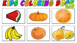 Game screenshot Fruit Coloring Pages For Children To Color Print mod apk