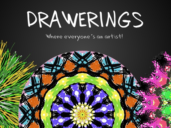 Drawerings - Mandala Kaleidoscope Drawings! на iPad