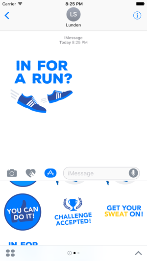 Runtastic 原創運動貼圖免費下載