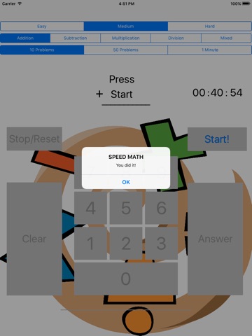 Speed Math - The Basics screenshot 3