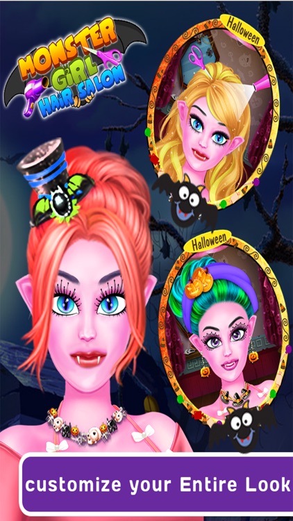 Monster Girl Hair Salon - Crazy Girl Hair Fashion