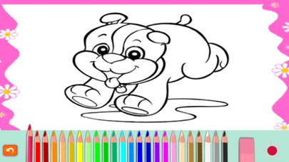 How to cancel & delete Animals Cartoon Coloring Page  Learning for kids from iphone & ipad 4