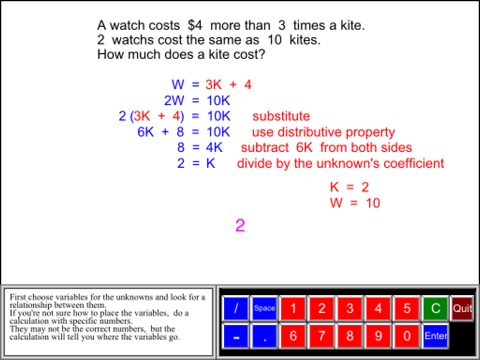 Algebra Fundamentals screenshot 3