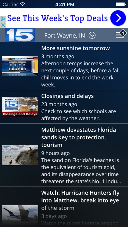 WANE WX - Fort Wayne Weather & Forecasts screenshot-3