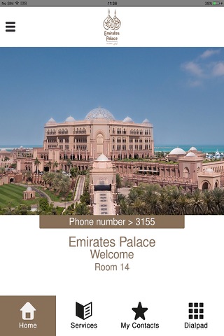 Emirates Palace phone-app screenshot 2