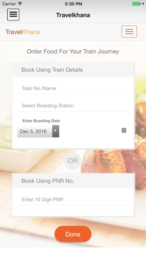 TravelKhana - Train Food Service(圖2)-速報App