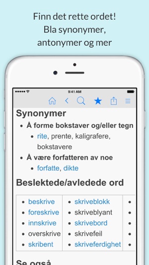 Norsk Ordbok og Synonymer(圖3)-速報App