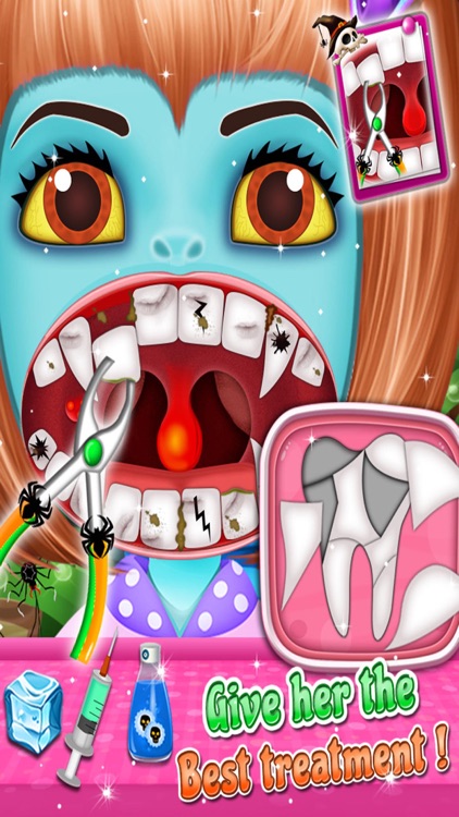 Halloween Dentist Mania - Kids Halloween Doctor screenshot-3
