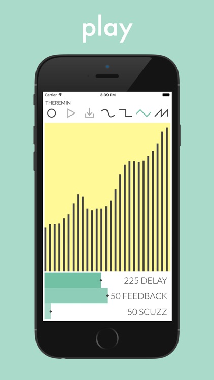 Theremin Synth - Loop, Record & Download screenshot-0