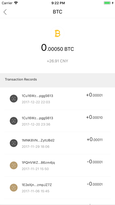 Kcash-Crypto Wallet screenshot 2