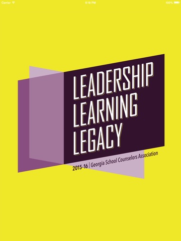 Screenshot of Leadership Learning Legacy