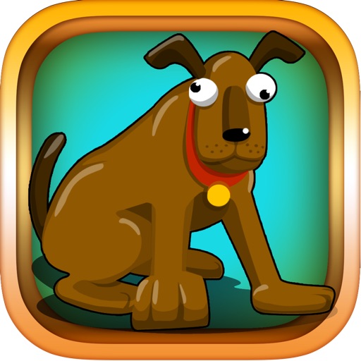 Mad dog good dog: bone catch day icon
