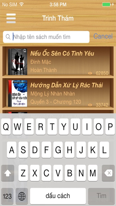 How to cancel & delete iKara Truyện - Đọc sách online from iphone & ipad 1