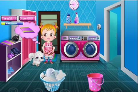 Baby Hazel : Laundry Time screenshot 3
