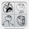 Use rage faces in your text messages, emails, Twitter messages or Facebook messages
