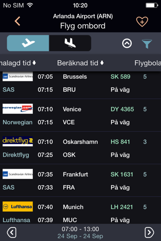 Airline Flight Status Tracker screenshot 2