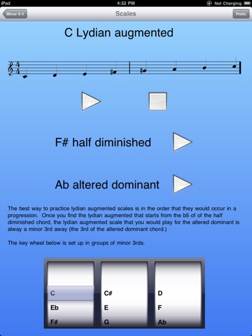 iImprov - The Minor II V for the iPad screenshot 3