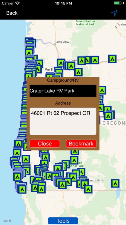 Oregon Campgrounds & RV's