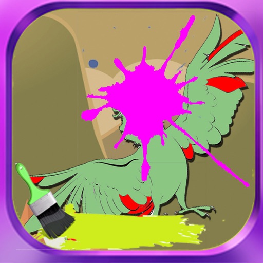 Paint For Kids Game Toucan Sam Version