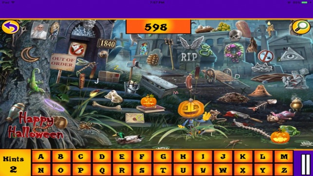 Free Hidden Objects: Halloween Hidden Alphabets(圖5)-速報App