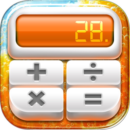 Calculator Color Wallpaper Orange Keyboard Themes icon
