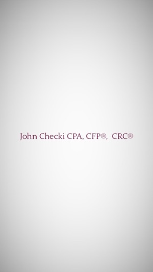 John Checki CPA CFP® CRC®