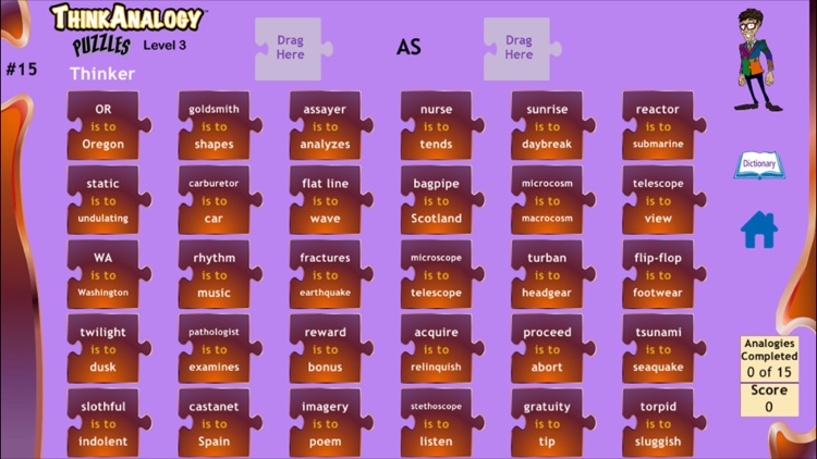 ThinkAnalogy™ Puzzles Level 3 screenshot-4