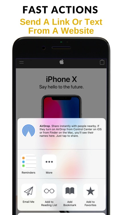 Email Me - Notes in one tap!