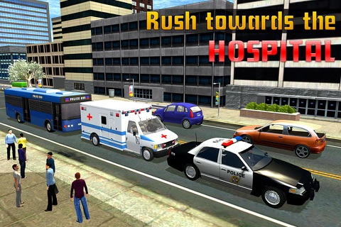 Police Prisoner Ambulance Van – Criminal Transport Simulator Game screenshot 3
