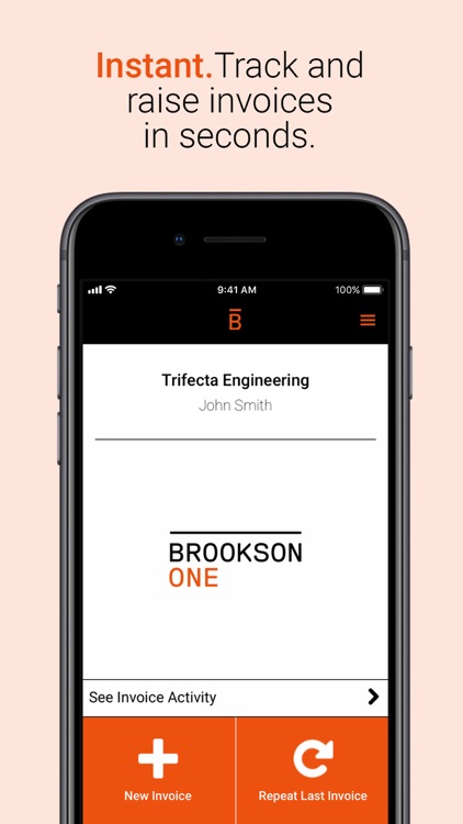 Brookson One - Invoicing App