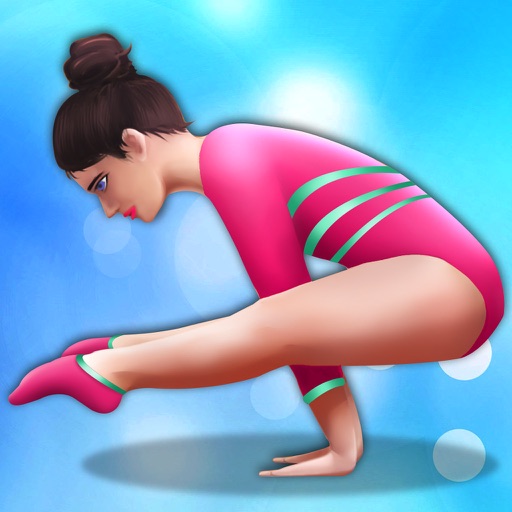 Gymnastics Girl Jump American Athlete sports PRO Icon