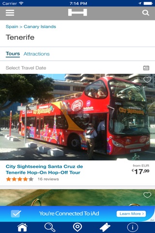 Tenerife Hotels + Compare and Booking Hotel for Tonight with map and travel tour screenshot 2