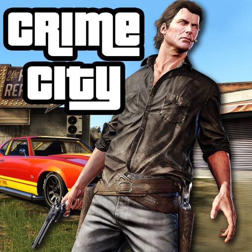 Crime City Theft kill shooting Auto sniper games Icon