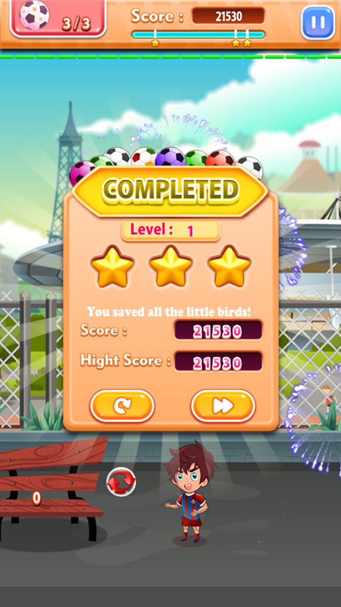 Soccer Bubble Shooter