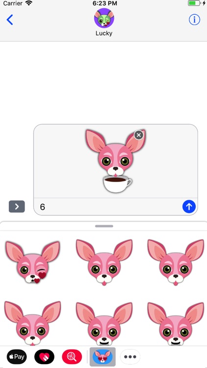 Animated Pink Chihuahua