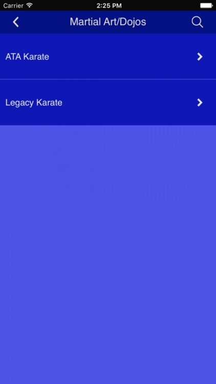 Martial Arts App