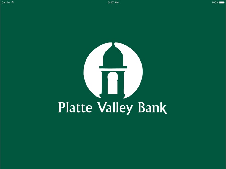 Platte Valley Bank Mobile Banking for iPad